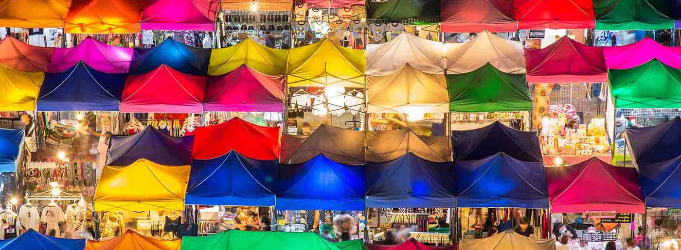 STREET MARKETS AND STALLS