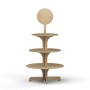 Timber Shelving Display SPRING