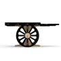 Timber Display Stand WHEELBARROW