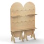 Wooden Plyslot HOME DECOR stand