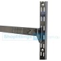 Wall Strip Cross Bar Chrome 40mm pitch