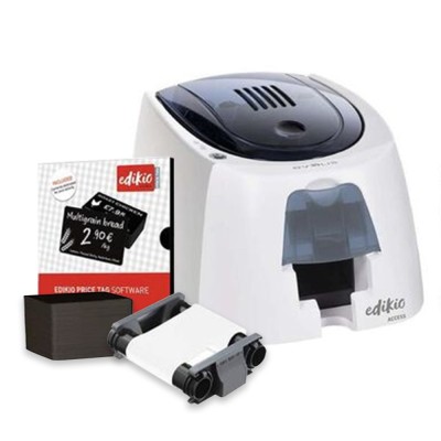 EDIKIO ACCESS Card Printer - Price Tag Solution