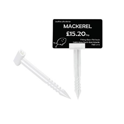Wide Price Ticket Spike 100mm - Pack of 25