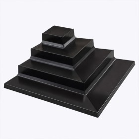 Grocery Display Corner Step For Produce Bins High