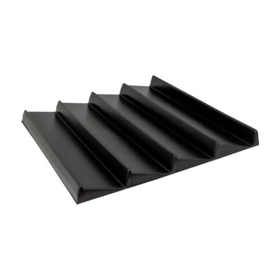 Refrigeration stepped tray no sides