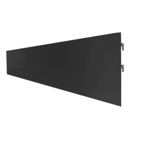 Gondola Shelving 175mm Panel(Kickplate) Black