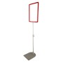 Sign Holder on Adjustable Stand