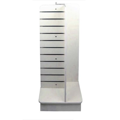 Slat Panel Gondola 4 Way 600x600x1320 White