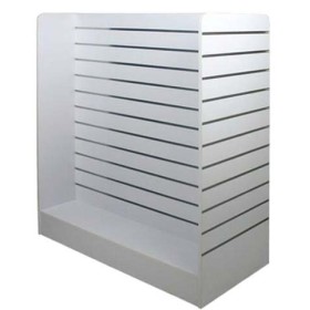 Slat Panel Gondola H Shape White