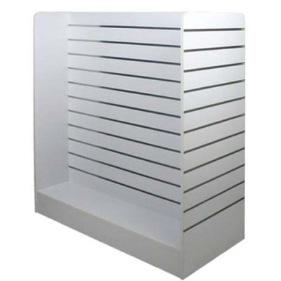 Slat Panel Gondola H Shape White