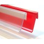 Front Mount  Angle Data Strip Adhesive 26mm Clear