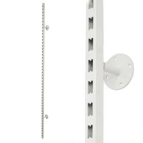 Slotted Post with Wall Mount Brackets
