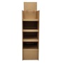 Cardboard 4 Shelf Display Stand