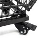 Heavy Duty Stacking Wire Basket Stand on wheels