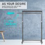 Clothing Rack  Adjustable  Steel PEARL GREY