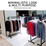 Clothing Rack  Adjustable  Steel PEARL GREY