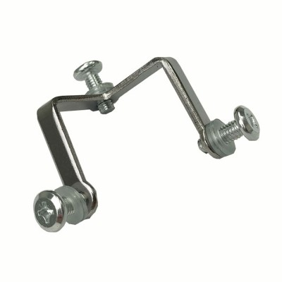 Glass showcase glass connector 3 way