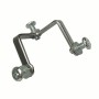 Glass showcase glass connector 3 way