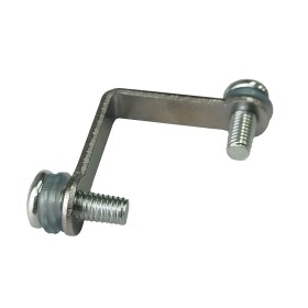 Glass showcase glass connector 2 way