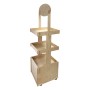 Timber Shelving Display BLOCKY