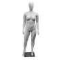 FASHION PLUS Size Female Abstract Mannequin SP7 Plastic White