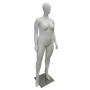 FASHION PLUS Size Female Abstract Mannequin SP7 Plastic White