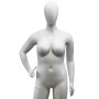 FASHION PLUS Size Female Abstract Mannequin SP8 Plastic White
