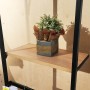 Timber Shelf with Brackets for Noosa Wall System - Tavern Oak
