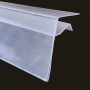 Clip on Glass Data Strip Clear