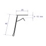 Clip on Glass Data Strip Clear
