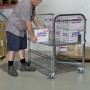 Cage Trolley with Fold down sides