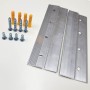 Split Rail Batten Heavy-Duty 150mm, pair (French Cleat)