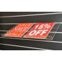 Acrylic Shelf with lip 25 deg