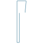 Hanging Sign Holder Polycarb