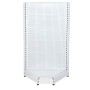 Low Base Corner Peg/Slatwall/Flat Gondola White