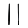 Salesman Rack Height Extensions Black, pair