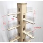 Wooden Floor Greeting Card Display CARD56