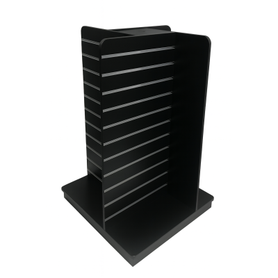 Slat Panel Gondola 4 Way 900x900x1320 Black