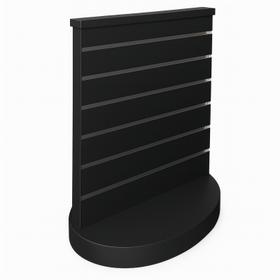 Countertop 2 way Slat Panel Spinner Black