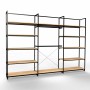 Noosa Modular System - VISION 2 - Oak Shelves