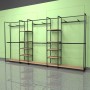 Noosa Modular System - VISION 3 - Oak Shelves