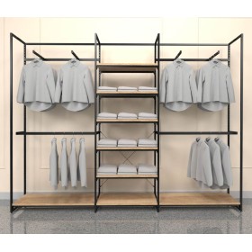Noosa Modular System - VISION 4 - Oak Shelves