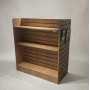 Slat Panel Gondola H Shape Tavern Oak