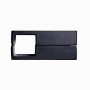 Clamp Connector for 25x25mm square tube Black