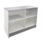 KIOSK Solid POS Counter White
