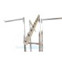 4 Way Clothing Rack With 2 Straight and 2 Waterfall Arms