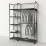 Noosa Modular System - VISION 1 - Black Shelves