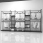 Noosa Modular System - VISION 3 - Black Shelves
