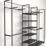 Noosa Modular System - VISION 4 - Black Shelves