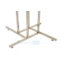 4 Way Clothing Rack With 2 Straight and 2 Waterfall Arms